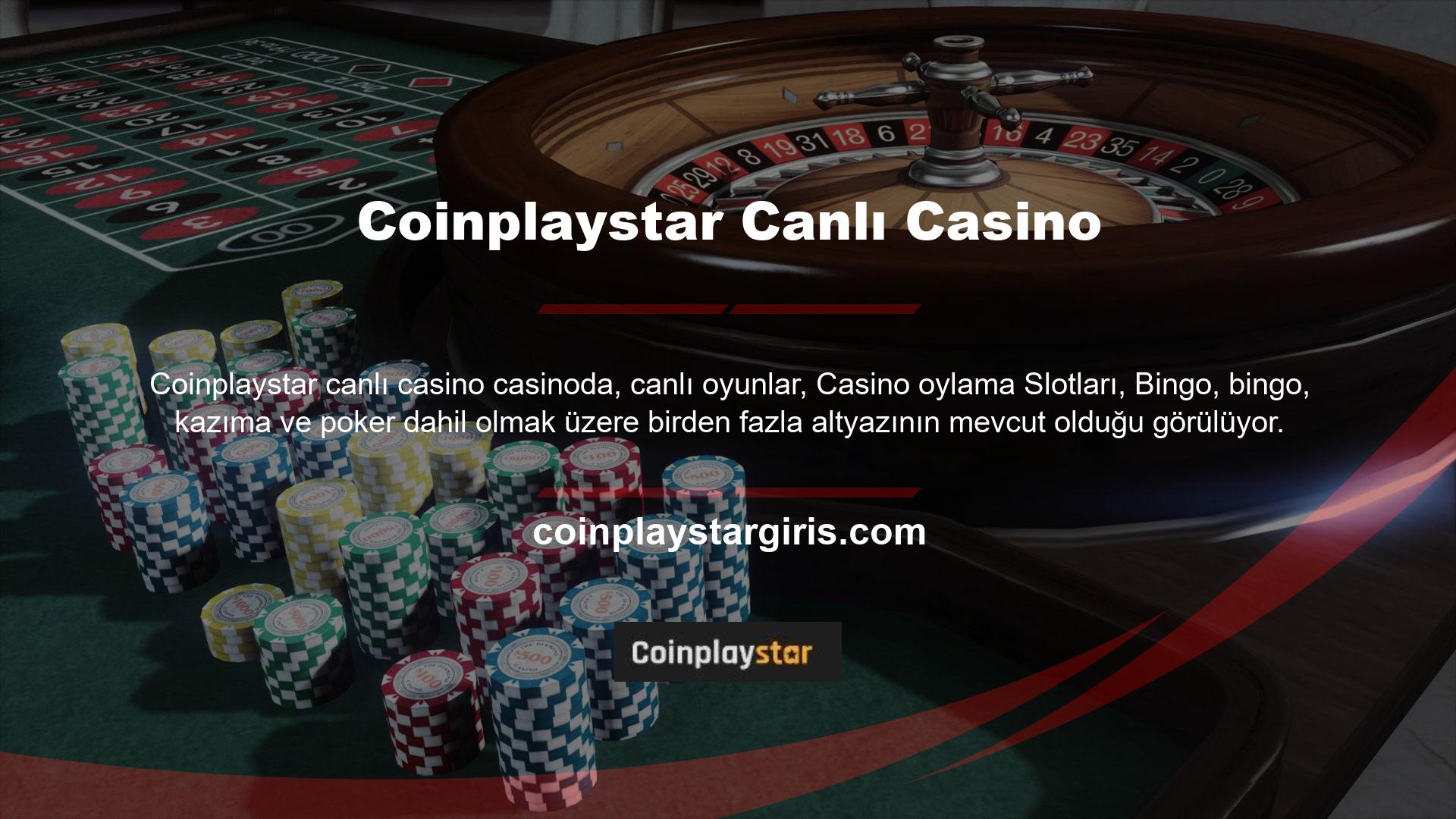 Hepsinin casino adını taşıdığını ve online kullanıma açık olduğunu belirtelim